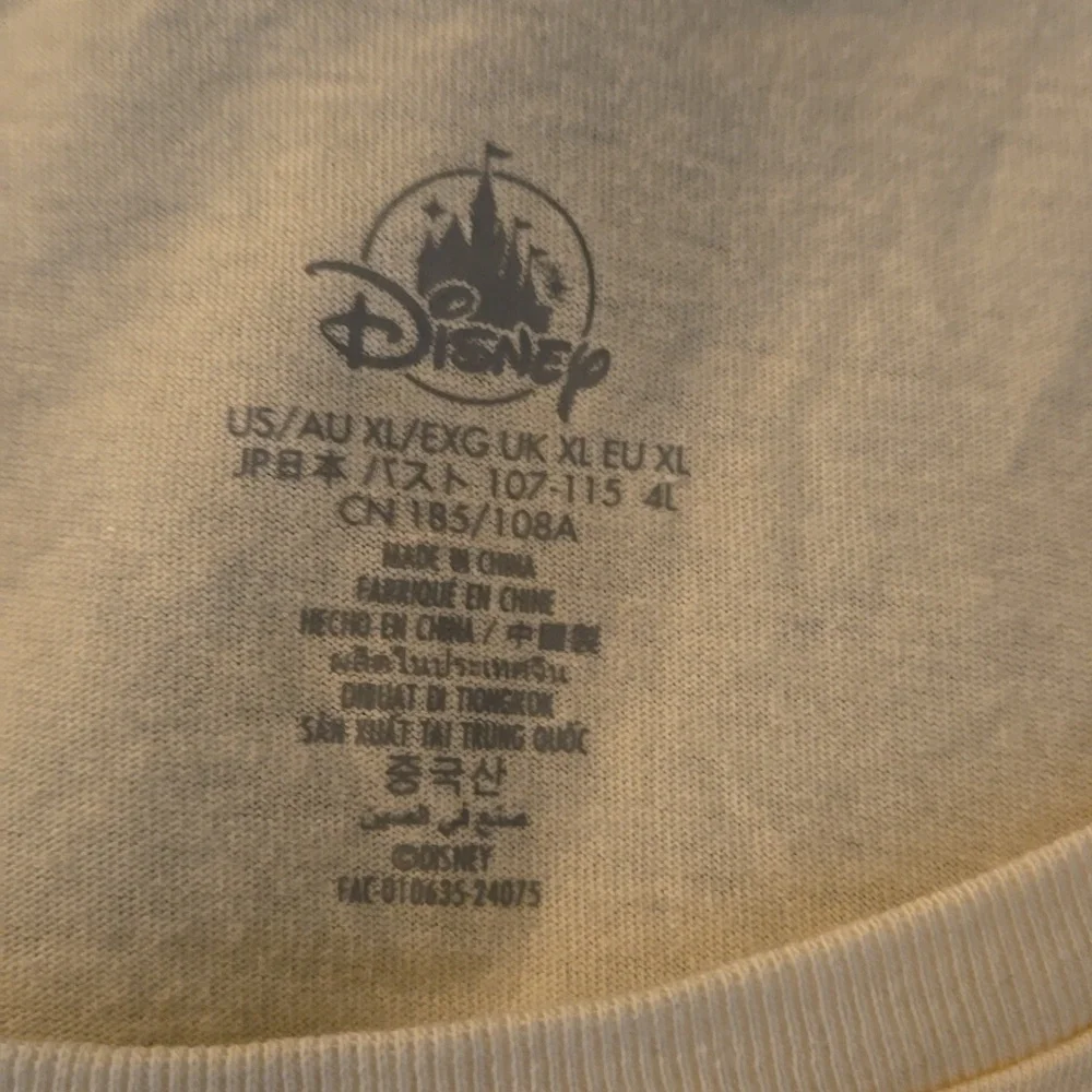 Disney Women's T-Shirt Yellow Size XL NWT